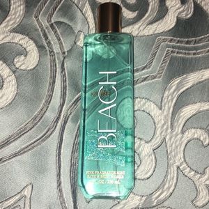 At the beach body spray